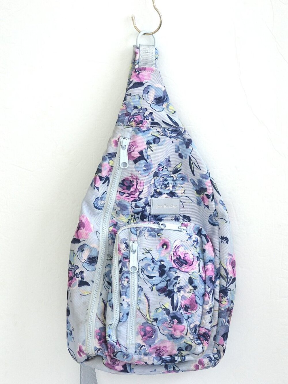 Vera Bradley Featherweight Sling Backpack Fresh Cut Lavender Floral